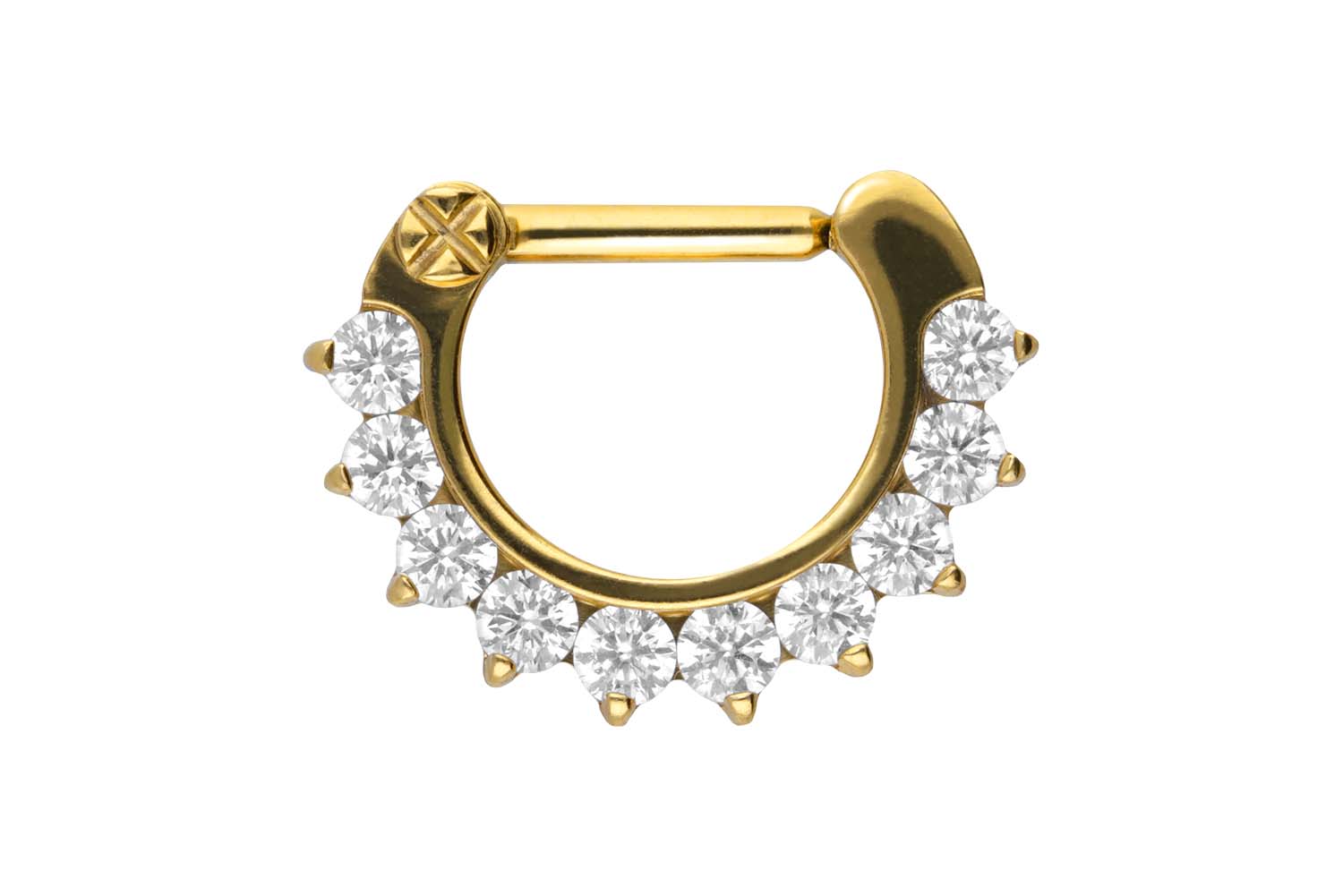 Titan Clicker 10 KRISTALLE von Piercingline